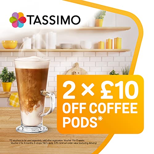 Tassimo, Tassimo by Bosch Suny 'Special Edition' TAS3107GB Coffee Machine,1300 Watt, 0.8 Litre - Cream