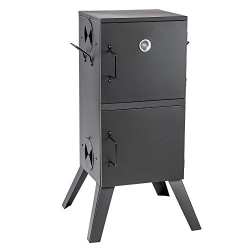 TecTake, TecTake BBQ Charcoal barbecue smoker with heat indicator - different models - (BBQ Food Smoker (401412))