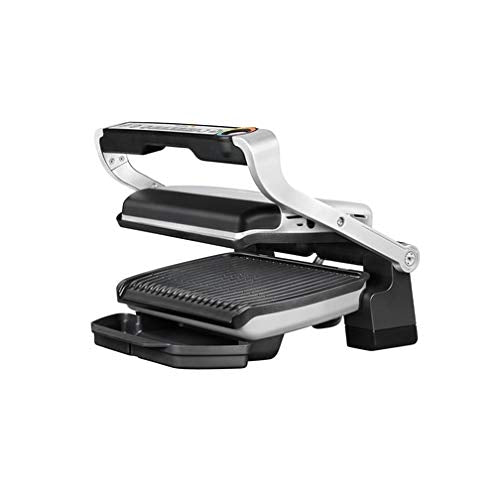 Tefal, Tefal OptiGrill+ GC713D40 Intelligent Health Grill, 6 Automatic Settings, Stainless Steel, 2000W, 4-6 Portions