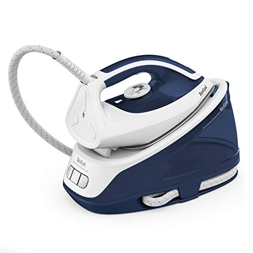 Tefal, Tefal SV6116 Express Essential Steam Generator, 2200 W, White and Blue