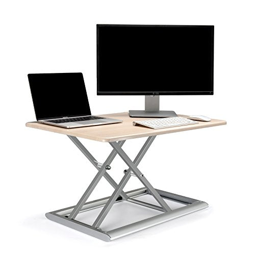 Thingy Club, ThingyClub Standing Desk Converter Height Adjustable Sit to Stand, 765 x 51 mm Working Surface, 55~430mm Adjust Height - Home