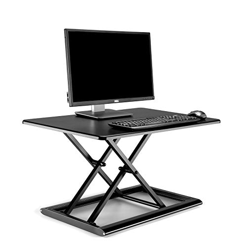 Thingy Club, ThingyClub Standing Desk Converter Height Adjustable Sit to Stand fits Laptop and Monitor, 765 x 51 mm working surface
