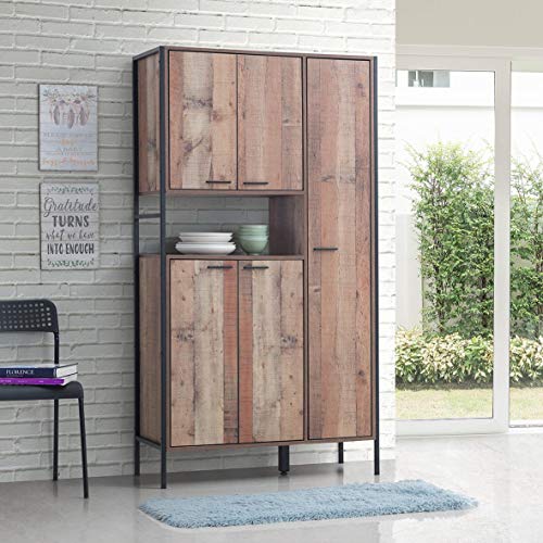 Timber Art Design UK, Timber Art Design Stretton Kitchen Dresser Dining Room Display Larder Cabinet Pantry Cupboard