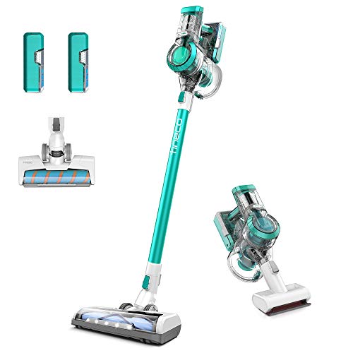 Tineco, Tineco Cordless Vacuum Cleaner, A11 Master Ultra Powerful Suction, Stick Vacuum Cleaner with 2 LED Professional Brushes for Pet Hair