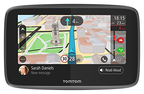 TomTom, TomTom Car Sat Nav GO 620, 6 Inch with Handsfree Calling, Siri, Google Now, Updates via WiFi, Lifetime Traffic via Smartphone and World