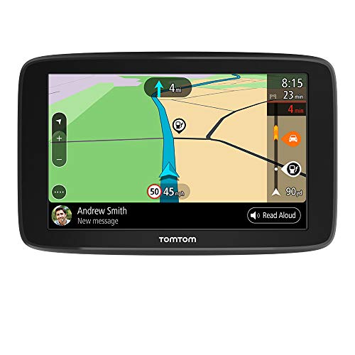 TomTom, TomTom Car Sat Nav GO Basic, 5 Inch, with Traffic Congestion and Speed Cam Alert Trial Thanks to TomTom Traffic, EU Maps