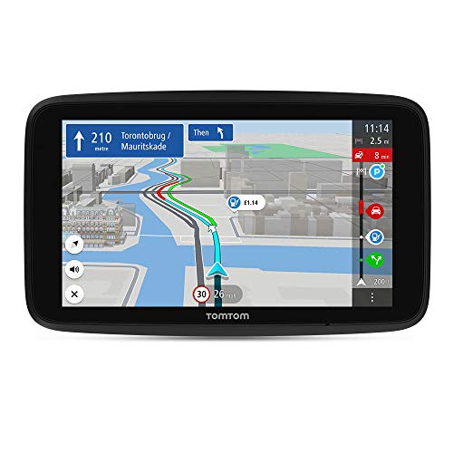 TomTom, TomTom Car Sat Nav GO Discover, 6 Inch, with Traffic Congestion and Speed Cam Alerts thanks to TomTom Traffic, World Maps