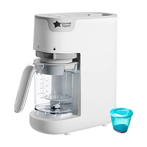 Tommee Tippee, Tommee Tippee Quick Cook Baby Food Steamer and Blender, White