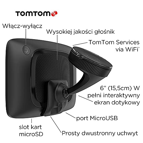 TomTom, Tomtom 1PL6.002.12 Navigation System Go Professional 6250, Black