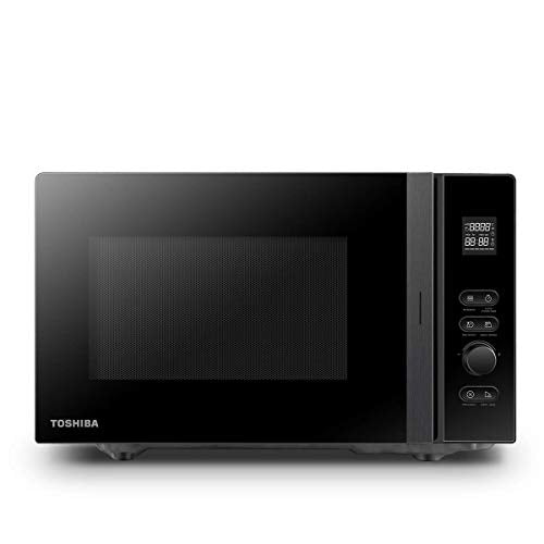 Toshiba, Toshiba 800 w 20 L Microwave Oven with 12 Cooking Presets, Upgraded Easy-Clean Enamel Cavity, Weight/Time Defrost, and Turntable