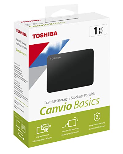 Toshiba, Toshiba HDTB410EK3AA Canvio Basics 1TB