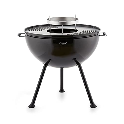 Tower, Tower T978512 Sphere Fire Pit and BBQ Grill, Black