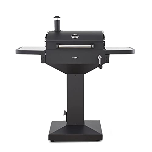 Tower, Tower T978514 Ignite Solo BBQ Grill with Foldable Shelves and Charglow Airflow Regulator, Black