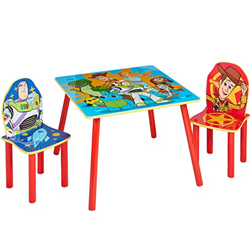 Disney, Toy Story 4 Kids Table and 2 Chairs Set by HelloHome, 52.5 x 63 x 63 cm
