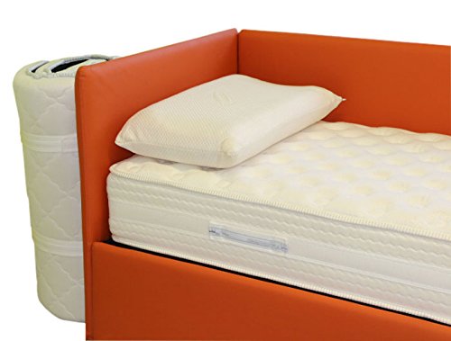 EVERGREENWEB, Twist Bed Easy Roll-Up WaterFoam Ergonomic Support Mattress for Single Bed 90 x 195 cm