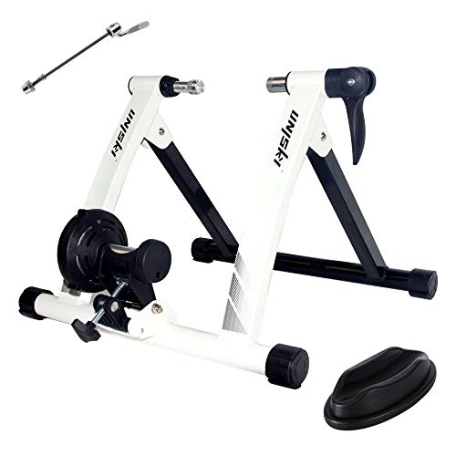 unisky, UNISKY Turbo Trainer Bike Trainer Stand Indoor Exercise Magnetic Bicycle Training Stand Quick Release Riding Stand for Mountain & Road Bike