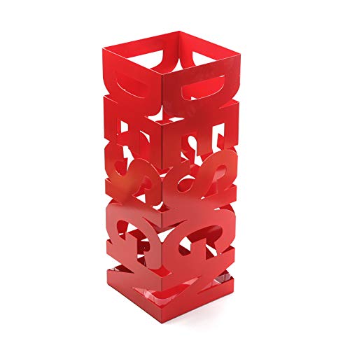 Versa, Versa  - Umbrella Stand Design 52 x 19 x 19 cm red