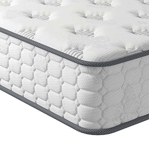 Vesgantti, Vesgantti 5FT King Size Mattress, 9.8 Inch Pocket Sprung Mattress King Size with Breathable Foam and Individually Pocket Spring - Medium