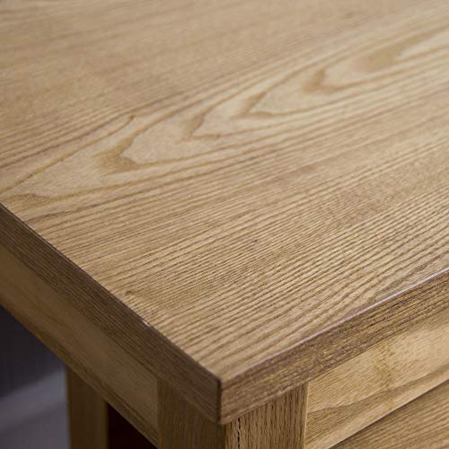 Vida Designs, Vida Designs Oakridge Nest of Tables, Wood, Oak