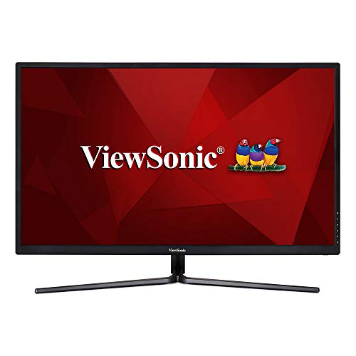 ViewSonic, ViewSonic VX3211-4K-MHD 32 Inch 4K Ultra HD Monitor with 95% NTSC, HDR10 Support, 2x HDMI, DisplayPort, Eye Care for Work