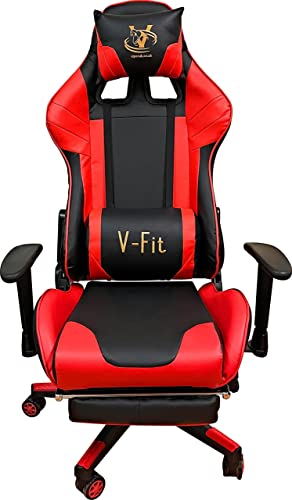 Viper, Viper V-Fit Gaming Chair Back Adjustable Height Model Ergonomic Office Desk Recliner Swivel Detachable Padded Style Computer
