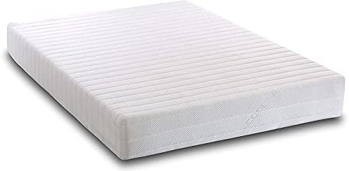 Visco Therapy, Visco Therapy Double Mattress 16 cm High-Memory Foam Mattresses with Cleanable Cover 5 Zone Matress with size of 4ft6 (135 x 190 cm)