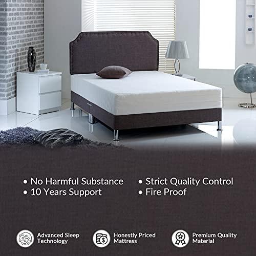 Visco Therapy, Visco Therapy King Size Mattresses -15 cm High Mattresses with Cool Cleanable Cover KingSize Mattress with Size of 5ft (150cm x 200cm)