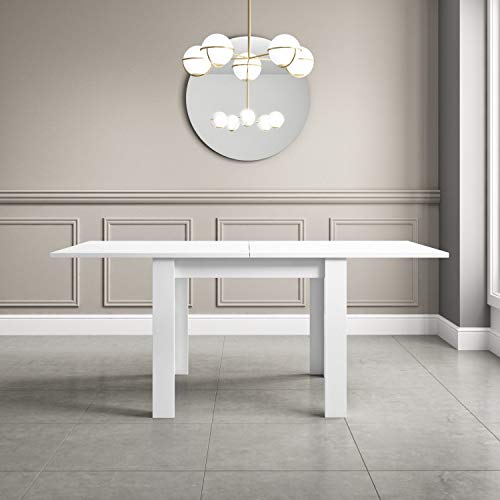 Vivienne, Vivienne Flip Top White High Gloss 4 Seater Dining Table
