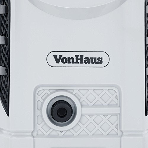VonHaus, VonHaus 1600W Pressure Washer with Accessories – Outdoor Home/Patio & Car Cleaner - 90bar working Pressure /135bar Max
