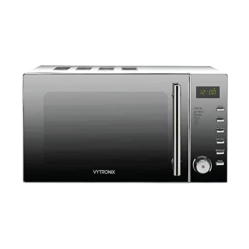 VYTRONIX, Vytronix VY-C900M 900W Digital Microwave Oven | Freestanding Microwave with 5 Power Levels, Clock & Timer Function