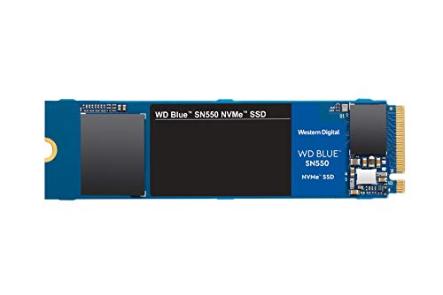 Western Digital, WD Blue SN550 250GB High-Performance M.2 Pcie NVMe SSD