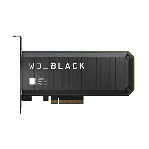 Western Digital, WD_BLACK AN1500 2TB NVMe SSD Add-In-Card, read speed up to 6500MB/s & write speed up to 4100MB/s