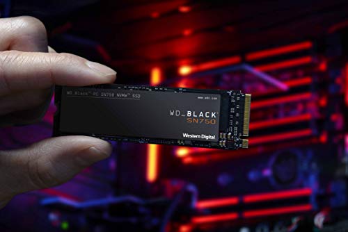 Western Digital, WD_BLACK SN750 1TB High-Performance NVMe Internal Gaming SSD