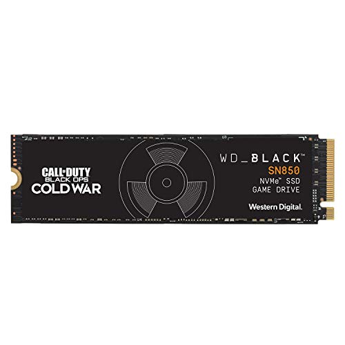 Western Digital, WD_BLACK SN850 1TB NVMe SSD Game Drive, Call of Duty: Black Ops Cold War Special Edition