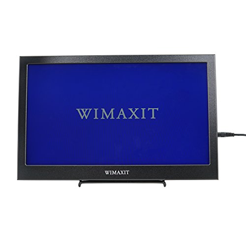 WIMAXIT, WIMAXIT Portable HDMI Monitor, 13.3 Inch IPS 1920X1080 16:9 Display Aluminum Housing HDMI Monitor Screen Game Monitor for PS3/PS4