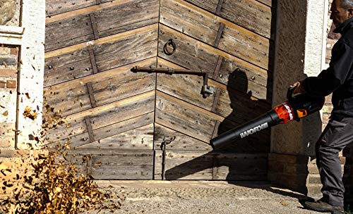 WORX, WORX 40V Cordless Leaf Blower WG584E, PowerShare, Brushless Mortor, Variable Speed Control, AIR Turbine, 2pcs Batteries Included