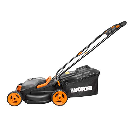 WORX, WORX WG779E.2 36V (40V Max) Cordless 34cm Lawn Mower (Dual Battery x2 20V Batteries)