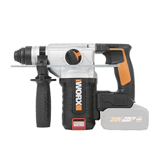 WORX, WORX WX380.9 18V (20V MAX) Cordless Brushless 2.0KG Rotary Hammer - (Tool only - Battery & Charger Sold Separately)