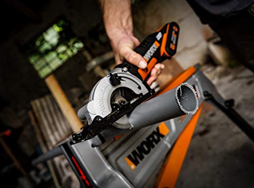 WORX, WORX WX527.9 18V (20V Max) Worxsaw Cordless Compact Circular Saw - (Tool only - Battery & Charger Sold Separately)