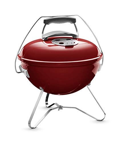 Weber, Weber 1123004 Smokey Joe Premium Charcoal BBQ, Grill, Crimson 37cm