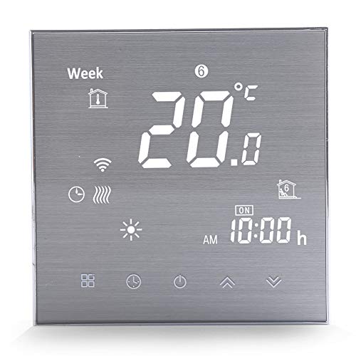 Qiaoxipan, WiFi Smart Thermostat Electric Heating-Programmable WiFi Thermostats for Home(2019Update) Wireless Digital Temperature