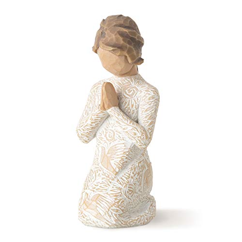 Willow Tree, Willow Tree 27158 Prayer of Peace Figurine, Multicoloured, One Size, Natural, 3 x 2.9