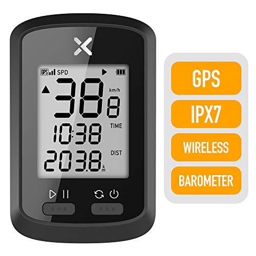 XOSS, XOSS G GPS Cycling Computer Wireless Bike Speedometer Odometer Cycling Tracker Waterproof Road Bike MTB Bicycle Bluetooth (G)