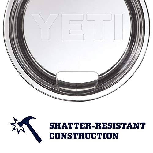 YETI, YETI Unisex's, Black Rambler 14 oz Stainless Steel Vacuum Insulated Mug with Lid, 1 EA