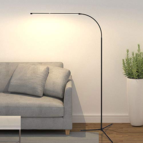 YORKING, YORKING Floor Lamp LED Stand Lamp Floor Standing Reading Light Living Room Touch Home Practical for Living Room Bed Room