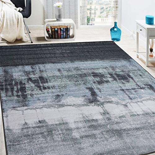 YX-lle Home, YX-lle Home Modern Rugs Woven Printed Chic Ink Splashing Style Area Rugs Soft Carpet Rugs Living Room Rug Bedroom Rugs Kids Room