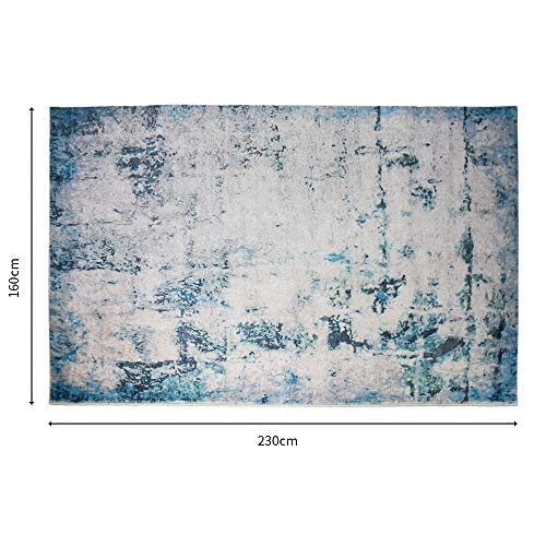 YX-lle Home, YX-lle Home Shaggy Modern Rugs Living Room Rug Chic Ink Splashing Style Area Rugs Soft Carpet Rugs Living Room Rug Bedroom Rugs Kids
