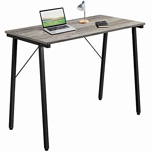 Yaheetech, Yaheetech Computer Desk Simple PC Laptop Study Desk for Home Office, Writing Table with Metal Legs for Tennagers, Easy Assembly