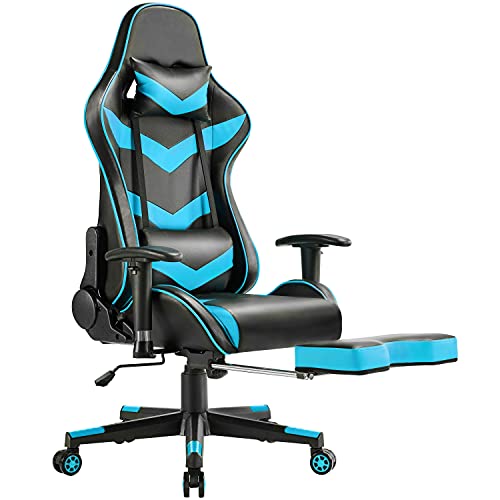 Yaheetech, Yaheetech Gaming Chair High Back Computer Gaming Chair Lumbar Support Adjustable Reclining Racing Chair ErgonomPC Gaming Chair
