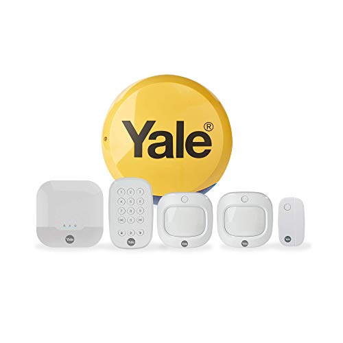 Yale, Yale IA-320 Sync Smart Home Security Alarm, 6 Piece Kit, Self Monitored, No Contract, Wireless, 200m Range, Featuring Window